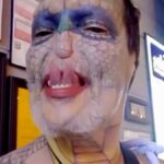 Unbelievable: Tattooed Model Aiming To Be The World's First Genderless Dragon Splits Her Tongue (Photos)