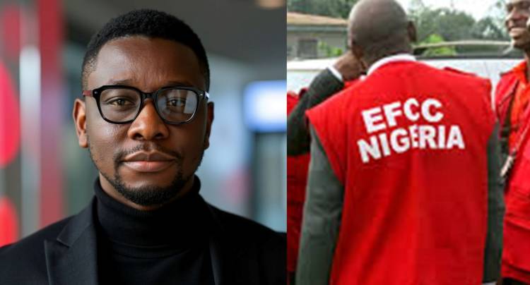 Olusanya Olumide Adediran and EFCC officials