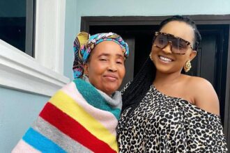 Actress Mercy Aigbe moúrns the passing of her mother.