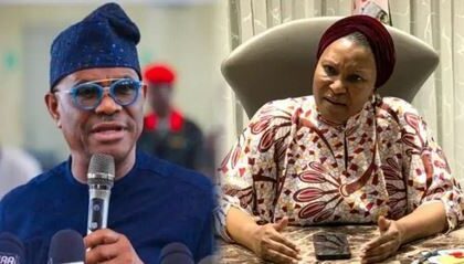 Aside Grammar What Have You Done? – Wike Challenges FCT Senator, Ireti Kingibe