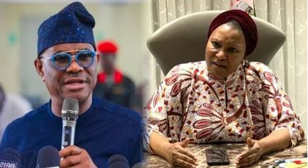 Aside Grammar What Have You Done? – Wike Challenges FCT Senator, Ireti Kingibe