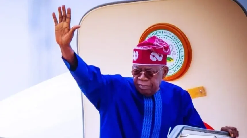 BREAKING: Tinubu proceeds on holidays, departs Abuja for UK, France
