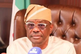BREAKING: Wike holds closed-door meeting with PDP Secretary Anyanwu, others in Abuja
