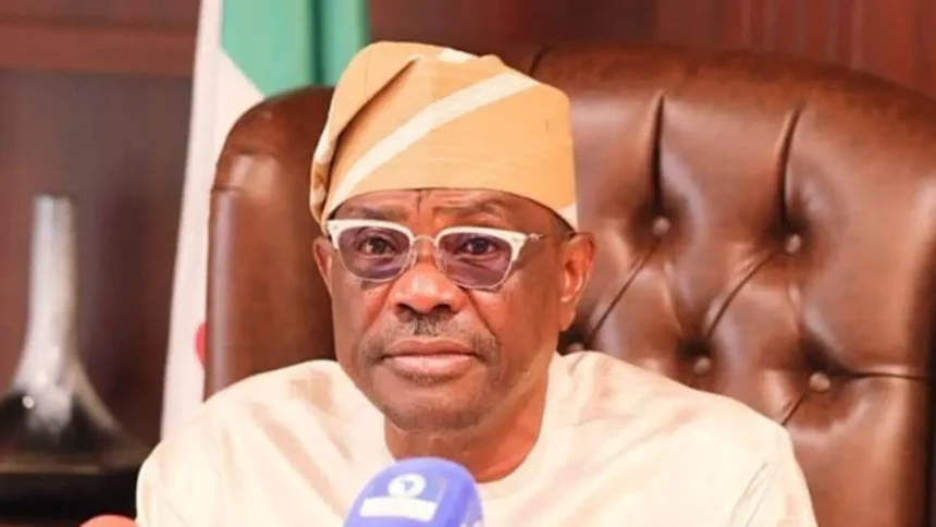 BREAKING: Wike holds closed-door meeting with PDP Secretary Anyanwu, others in Abuja