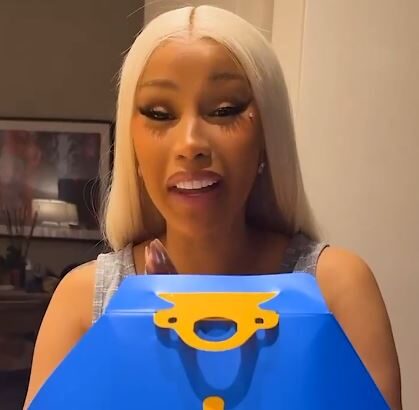 Cardi B Sets New Guinness World Record For Most Drone Deliveries (Video)