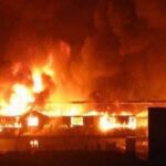 Early morning inferno razes tailoring factory in Ibadan