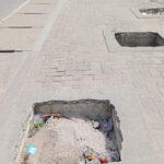 Lagos govt fixes open manhole after viral outcry