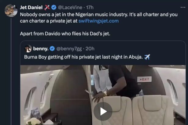 Naija celebs and their love for private jets they don’t own