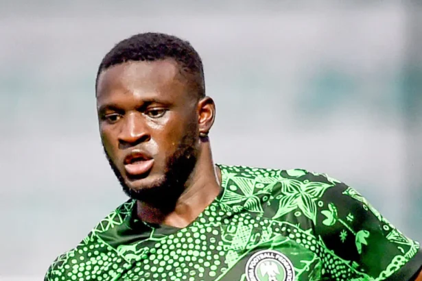 Nigeria vs Rwanda: Victor Boniface reacts as Tolu Arokorade scores Super Eagles’ only goal