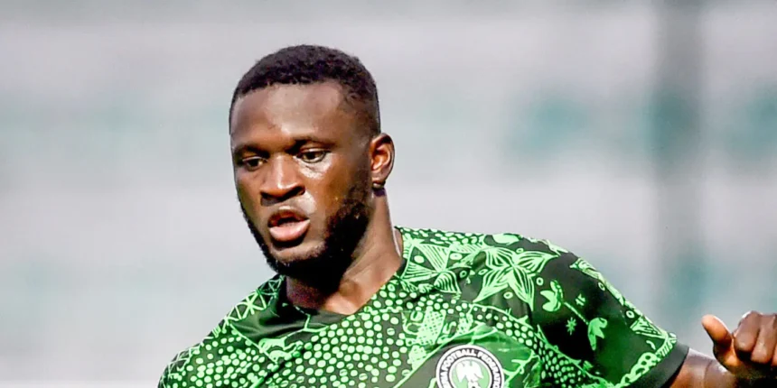 Nigeria vs Rwanda: Victor Boniface reacts as Tolu Arokorade scores Super Eagles’ only goal