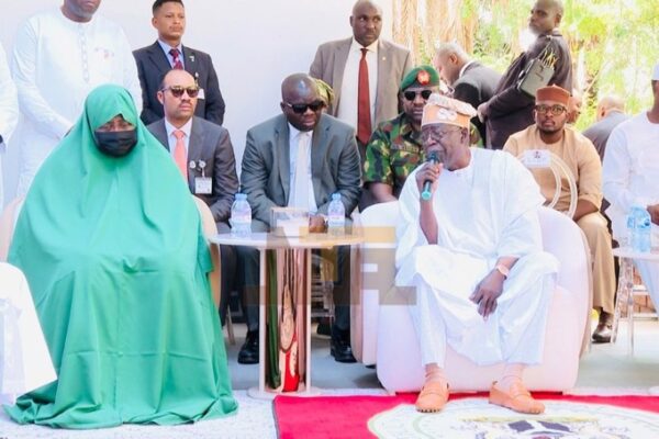 President Tinubu Visits Late Ex-President Buhari’s Widow Aisha In Kaduna (Video)