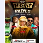 Standard enjoyment awaits as Goldberg TakeOver Party storms Ejigbo