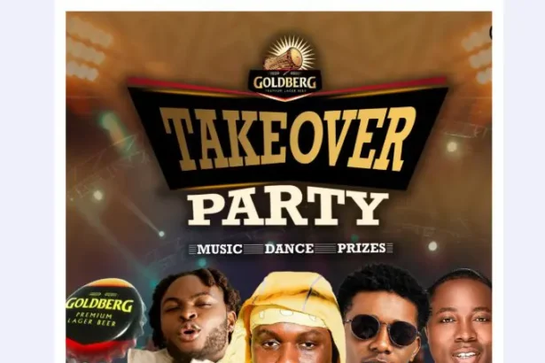 Standard enjoyment awaits as Goldberg TakeOver Party storms Ejigbo
