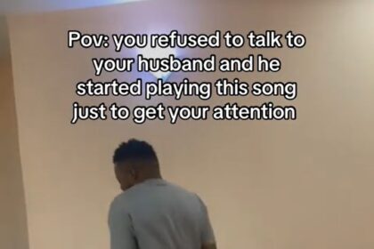 Woman shares unexpected way her husband handled a chaotic moment to get her attention after refusing to talk to him.