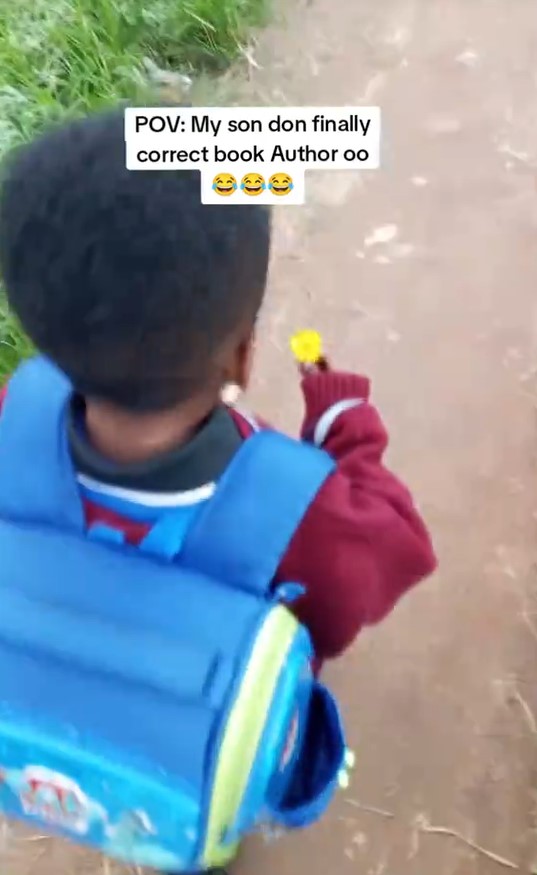 A Mother Shares Adorable Moment Her Toddler Corrected a Book Author During Study Time (VIDEO)