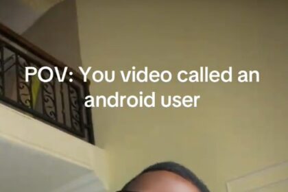 “Android users are really going through a lot, though” – Man m0cks Android users after sharing his video call experience with one (WATCH)