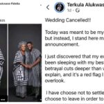 Businesswoman cancels wedding one week after discovering fiancé’s affair with her best friend (IMAGES)