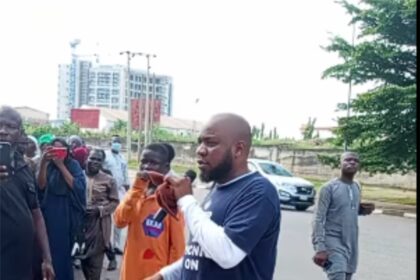 Counter-protest against Free Nnamdi Kanu movement begins in Abuja [VIDEO]