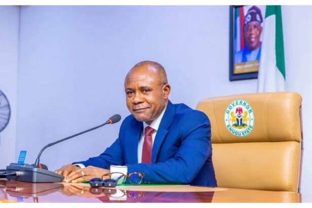 Enugu Gov Mbah visits Tinubu after defection