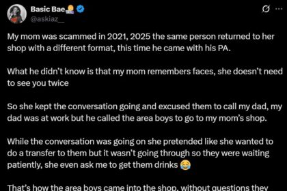 “He came back in 2025 to sc@m my mom again” – X user shares how her mother caught a sc@mmer who defr@uded her in 2021 