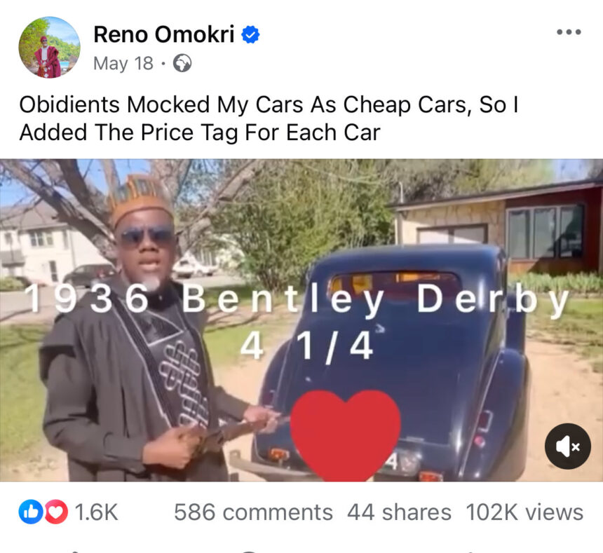“He’s a pathological l!ar” – Former US Mayor Mike Arnold dr@gs Reno Omokri