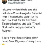 Lady shares her friend’s reaction after she couldn’t help financially for the first time