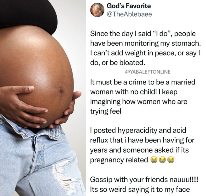 Lady shares her struggle with womb-watchers since she got married