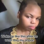 Lady Shares Shocking Moment She Woke Up With Shaved Hair After Boyfriend Went Through Her Phone (VIDEO)