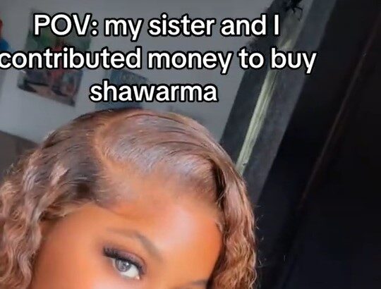 Lady Shares the Extreme Measures She Takes When Splitting Food with Her Sister (WATCH)
