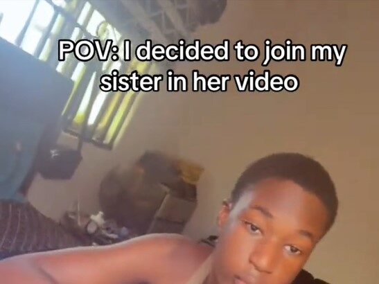 Man Shares Hilarious Moment He Crashed His Sister’s Video (WATCH)