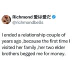 Man shares why he ended a relationship years ago