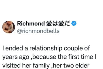 Man shares why he ended a relationship years ago