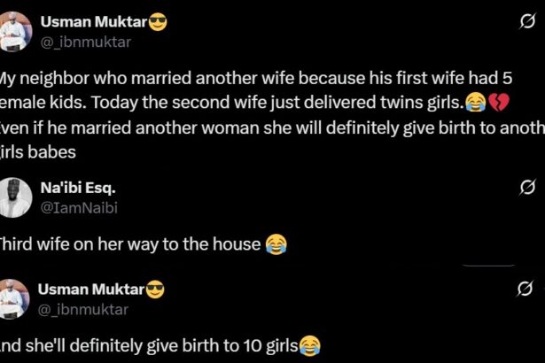 Man who married second wife because his first wife had only girls welcomes twin girls