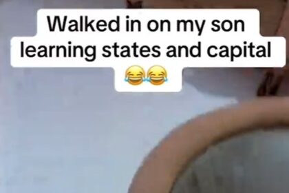 “Please, which state is Ada Mmanya” – Dad shares hilarious moment he walked in on his toddler reciting Nigeria’s 36 states and capitals (WATCH)