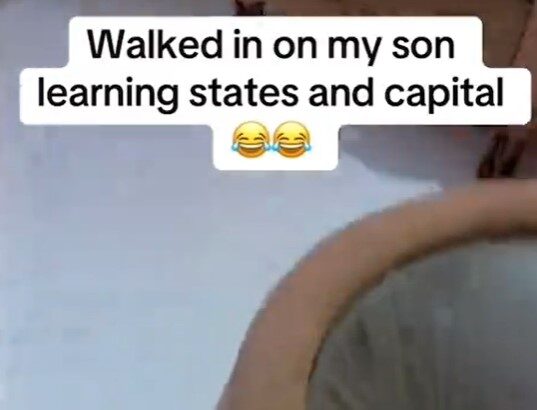 “Please, which state is Ada Mmanya” – Dad shares hilarious moment he walked in on his toddler reciting Nigeria’s 36 states and capitals (WATCH)