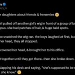 “She knew I had lupus” – Girl brǝaks down after her friend snatched her wig in public