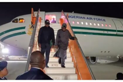 Tinubu arrives Rome for security summit