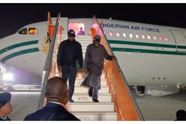 Tinubu arrives Rome for security summit