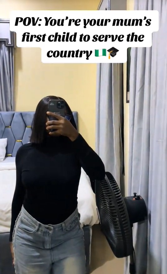 “You’re your mum’s first child to serve the country” – Lady shares the unique way her mother celebrated her NYSC completion (WATCH)
