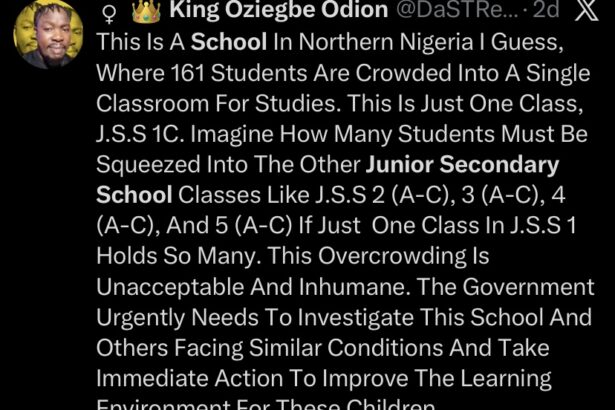 “161 in one class?” – Video of students ‘packed like sardines’ in Sokoto school trends online