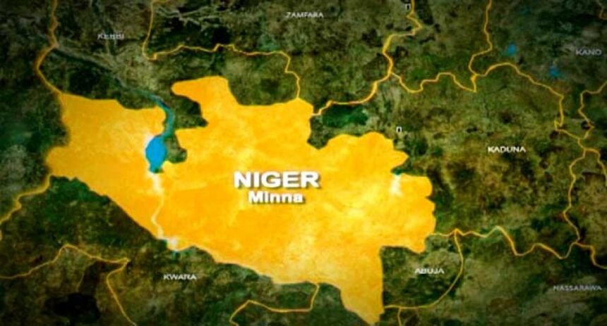 Niger state on map