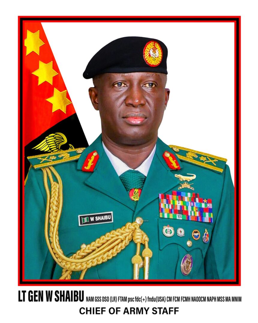 Chief of Army Staff, Shaibu announces recruitment of 24,000 soldiers
