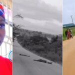 “Everything changed in minutes” – Lady shares chilling video of bandits shooting outside her church