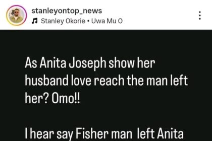 “He left her for another woman”- Stanley Ontop shares update on Anita Joseph’s marriage