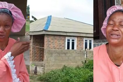 I slept in an uncompleted building with my 6 kids