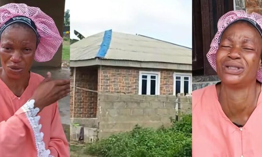 I slept in an uncompleted building with my 6 kids