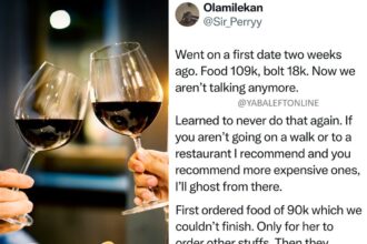 “I’m better off alone” – Man says after spending over 100K on a date that went nowhere