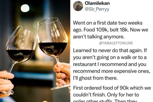 “I’m better off alone” – Man says after spending over 100K on a date that went nowhere