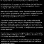 Man shares how his girlfriend earned his trust while he was in the US Army training