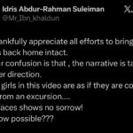 Man who closely watched released video of Kebbi schoolgirls shares ‘strange’ thing he saw on their faces